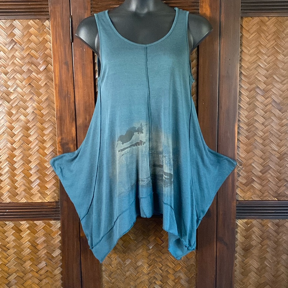 MADO et Les Autres - Teal Swing Tunic (T4 14/16)